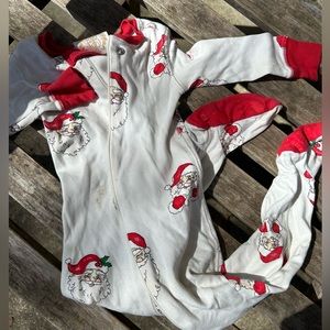 TBBC Santa PJ footies